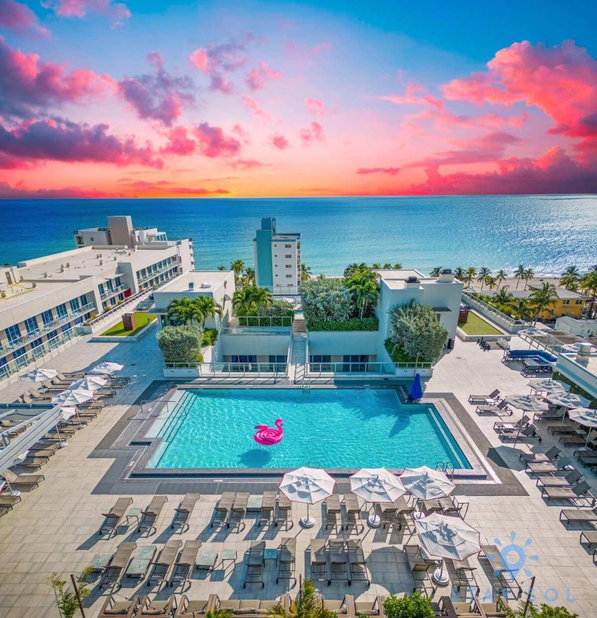 Hollywood Beach Broad - Walk - Amazing Pool - Hot Tub Екстер'єр фото