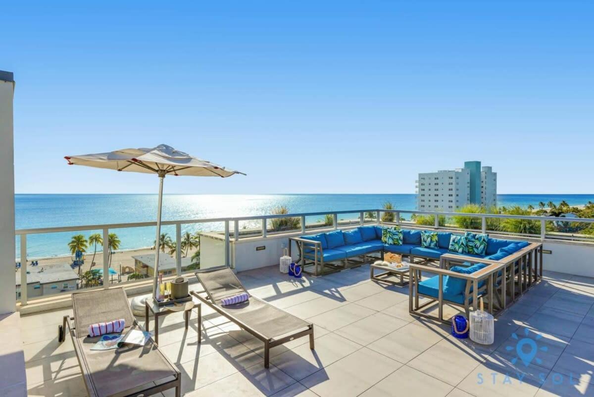 Hollywood Beach Broad - Walk - Amazing Pool - Hot Tub Екстер'єр фото