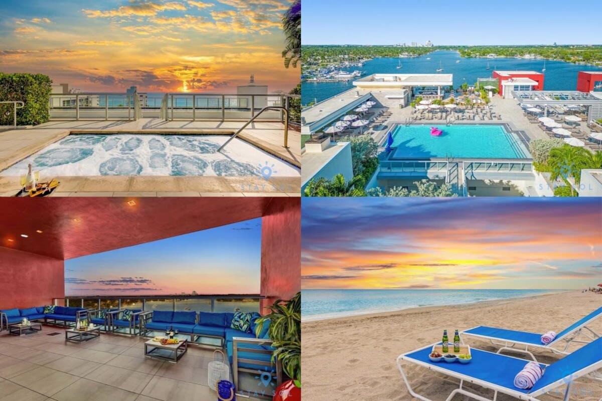 Hollywood Beach Broad - Walk - Amazing Pool - Hot Tub Екстер'єр фото